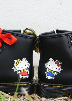 Hello Kitty Toddler 1460 8 Eyelet Boot