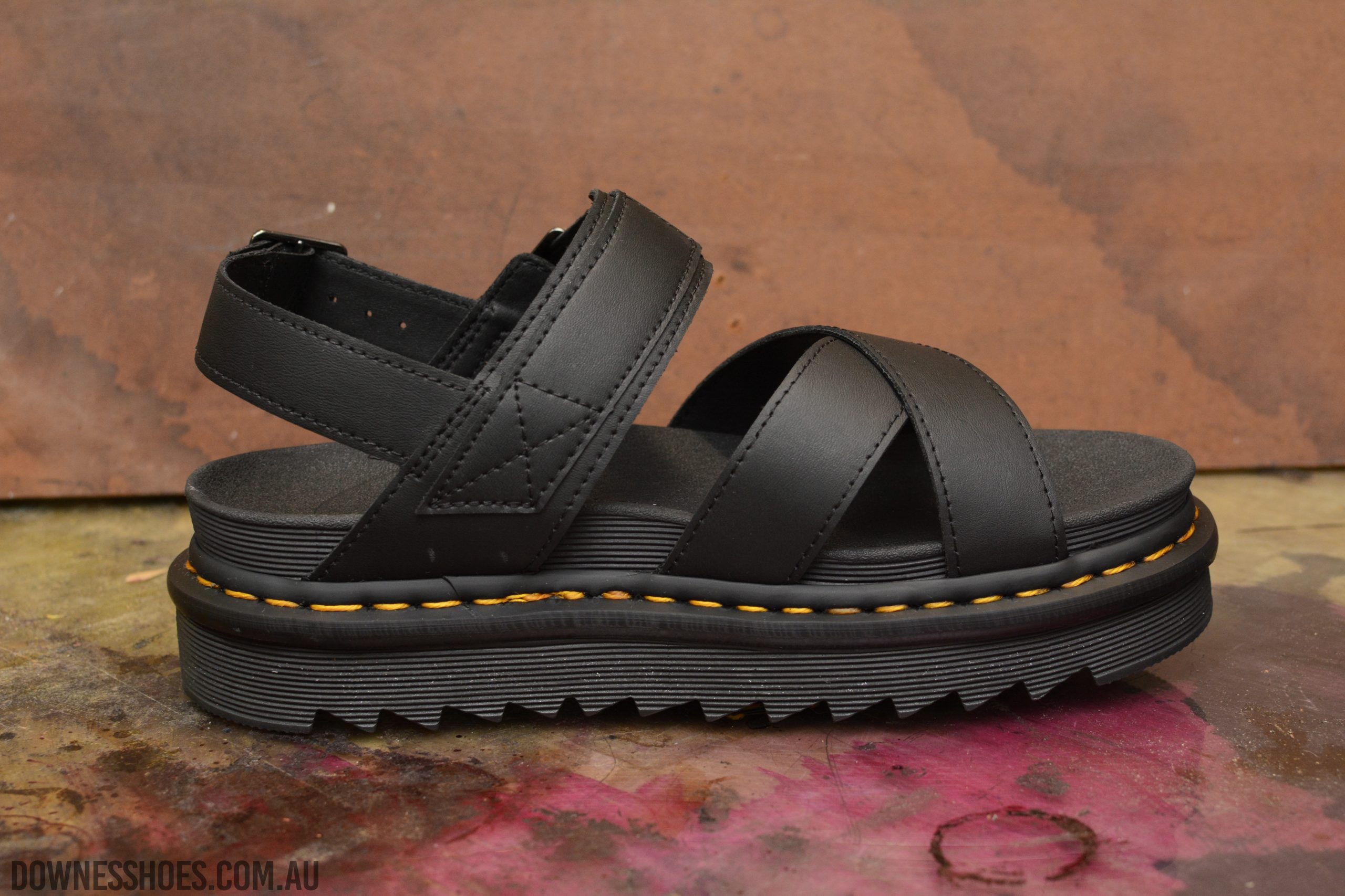 Voss II Black Hydro Sandal