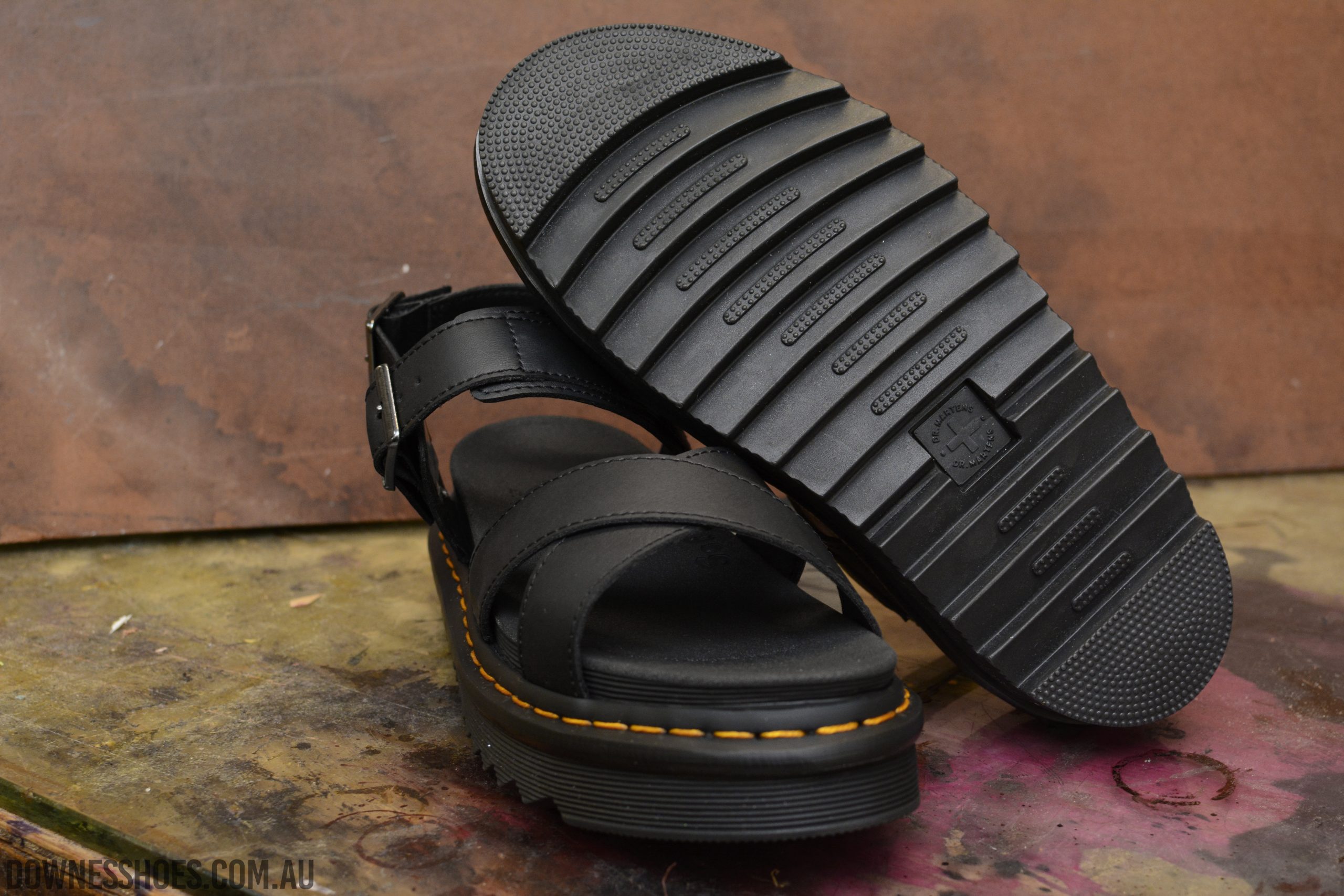 Voss II Black Hydro Sandal