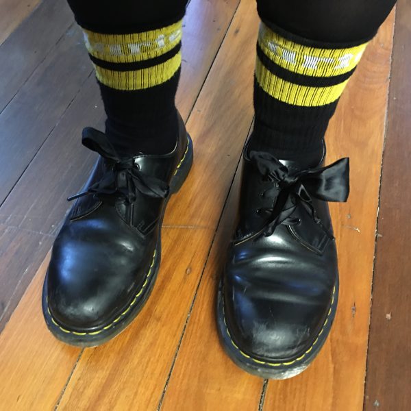 Dr Martens Black Ribbon Laces 65cm for 3 eye shoe — Downes