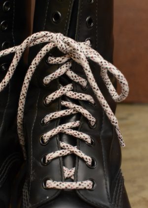 Dr Martens Egret And Red Marl Lace 140cm for 8-10 Eye