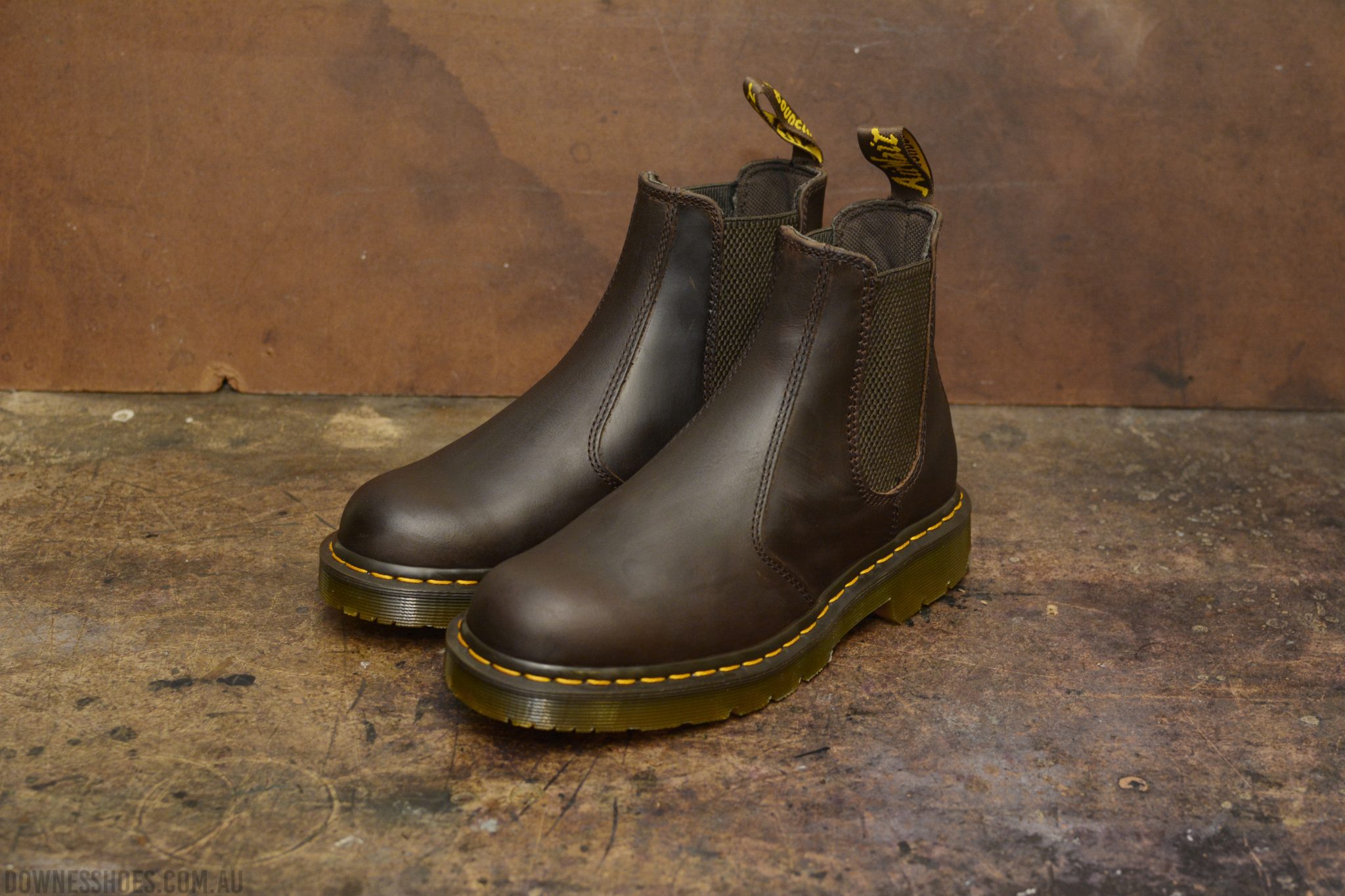 2976 Slip Resistant Crazy Horse Chelsea Boot — Downes