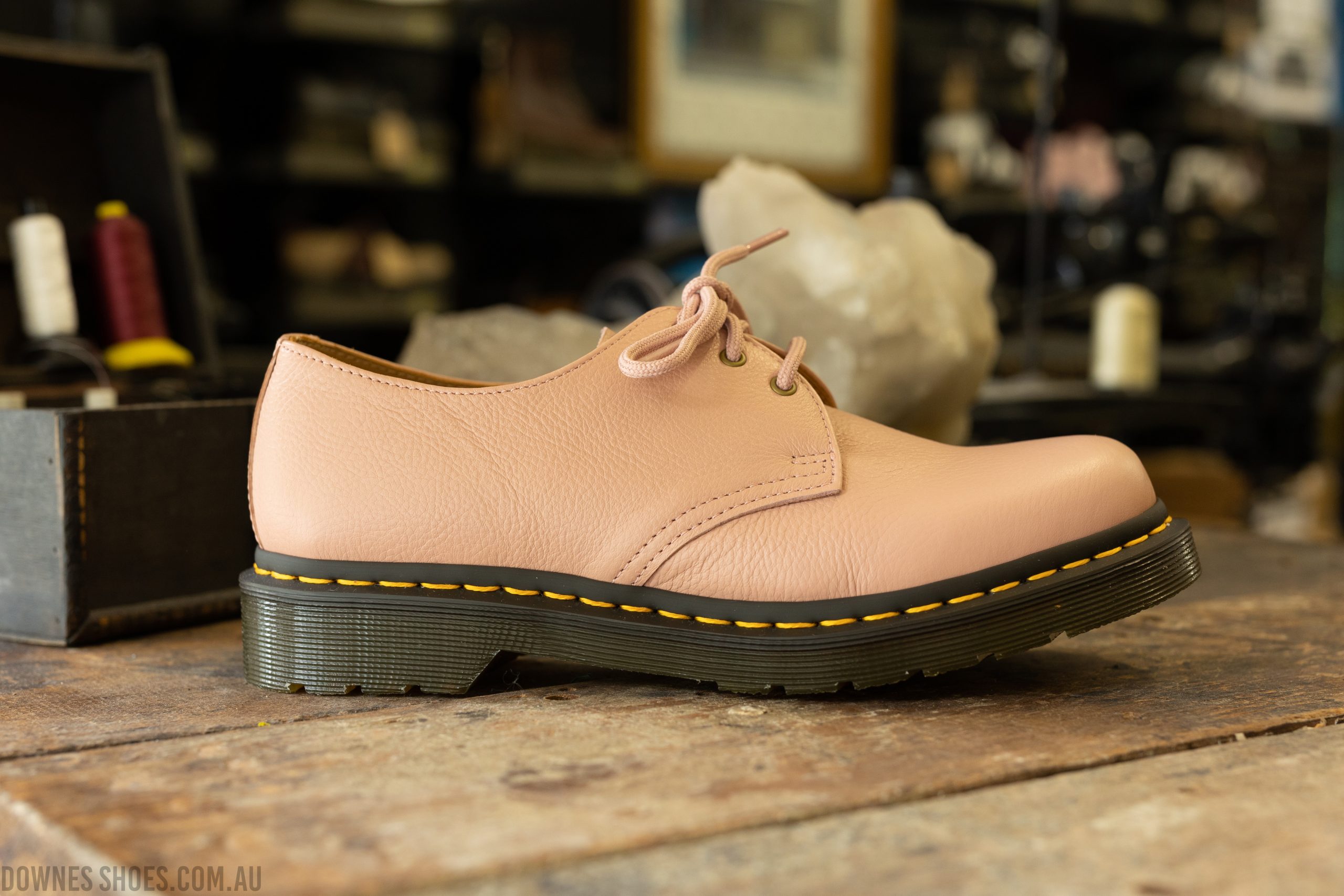 1461 Peach Virginia 3 Eyelet Shoe