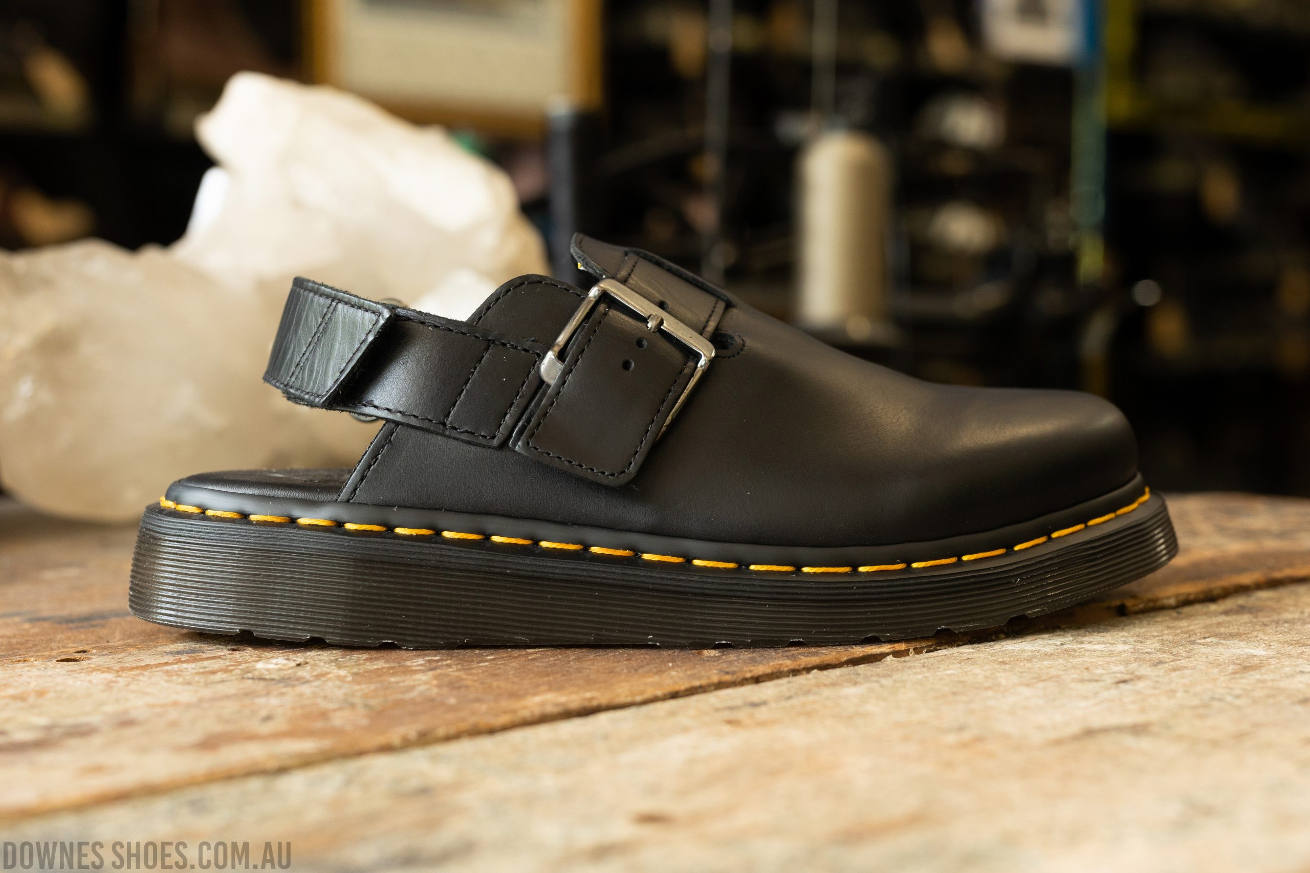 Jorge II Black Brando Slingback Sandal
