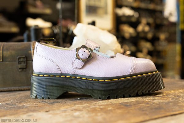 ドクターマーチン ADDINA QUAD FLOWER MARY JANE Addina Lilac Quad Flower Mary Jane — Downes