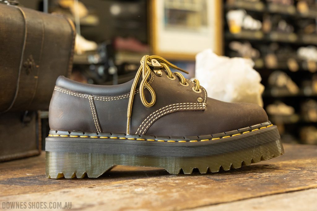 8053 Quad Zapatos Tipo Dr Martens Mujer Zapatos Plataforma Dr