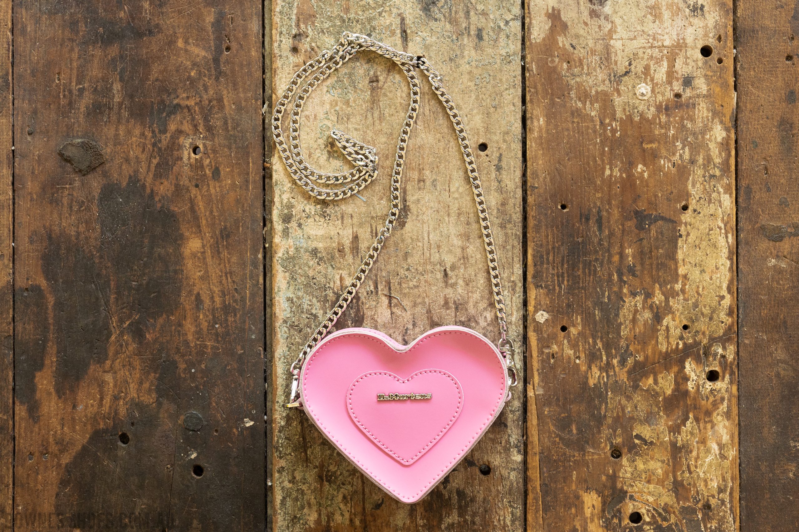 Mini Heart Bag Fondant Pink