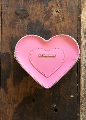 Mini Heart Bag Fondant Pink