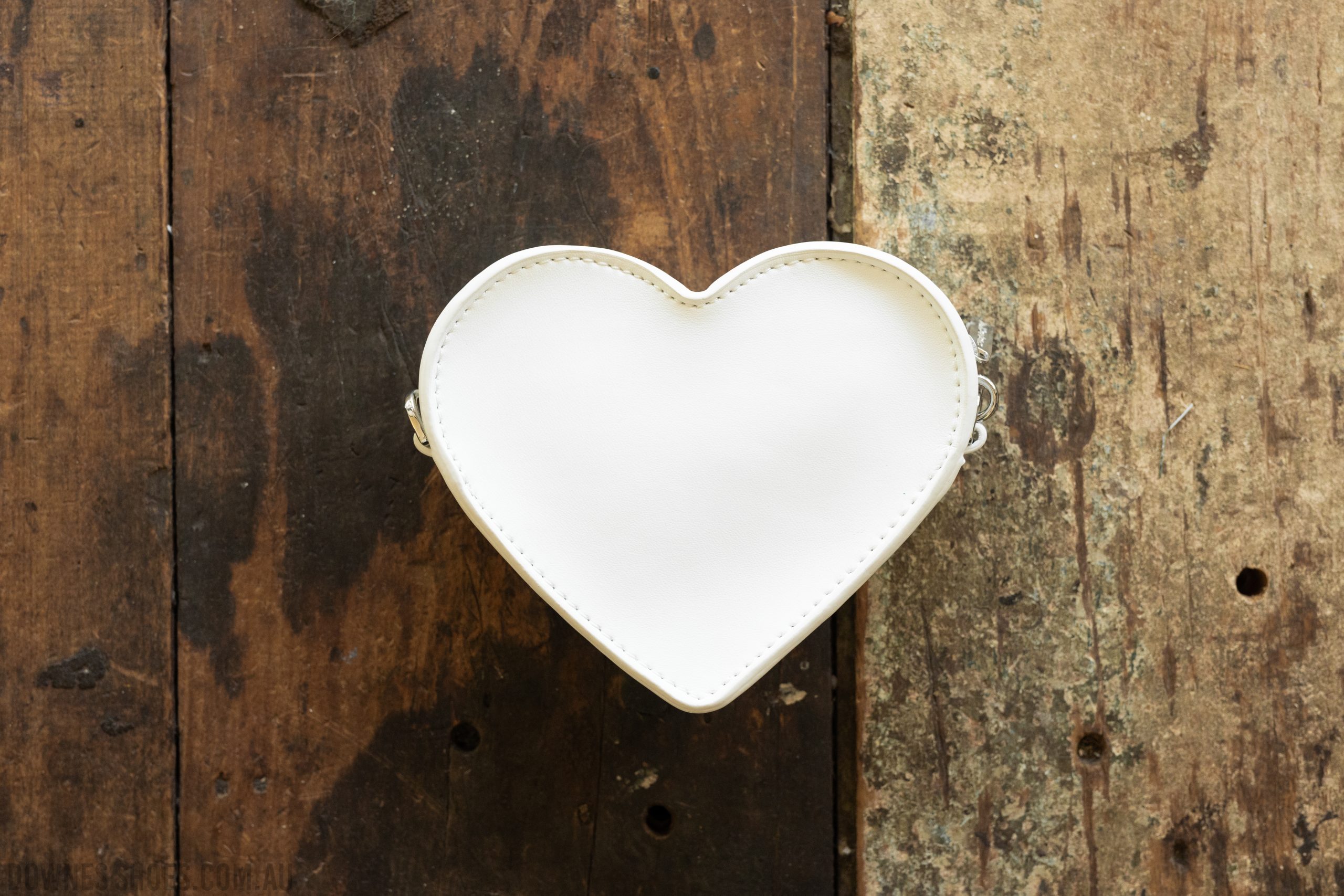 Mini Heart Bag White
