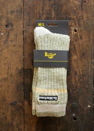 Dr Martens Marl Muted Olive Sock