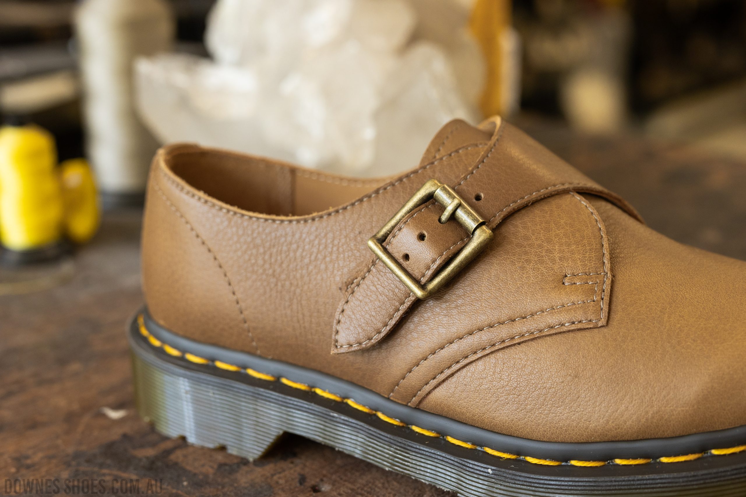 1461 Monk Tan Tumble Made in England Shoe