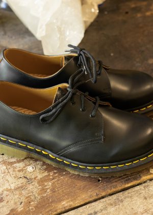 1461 Black Quilon Made In England