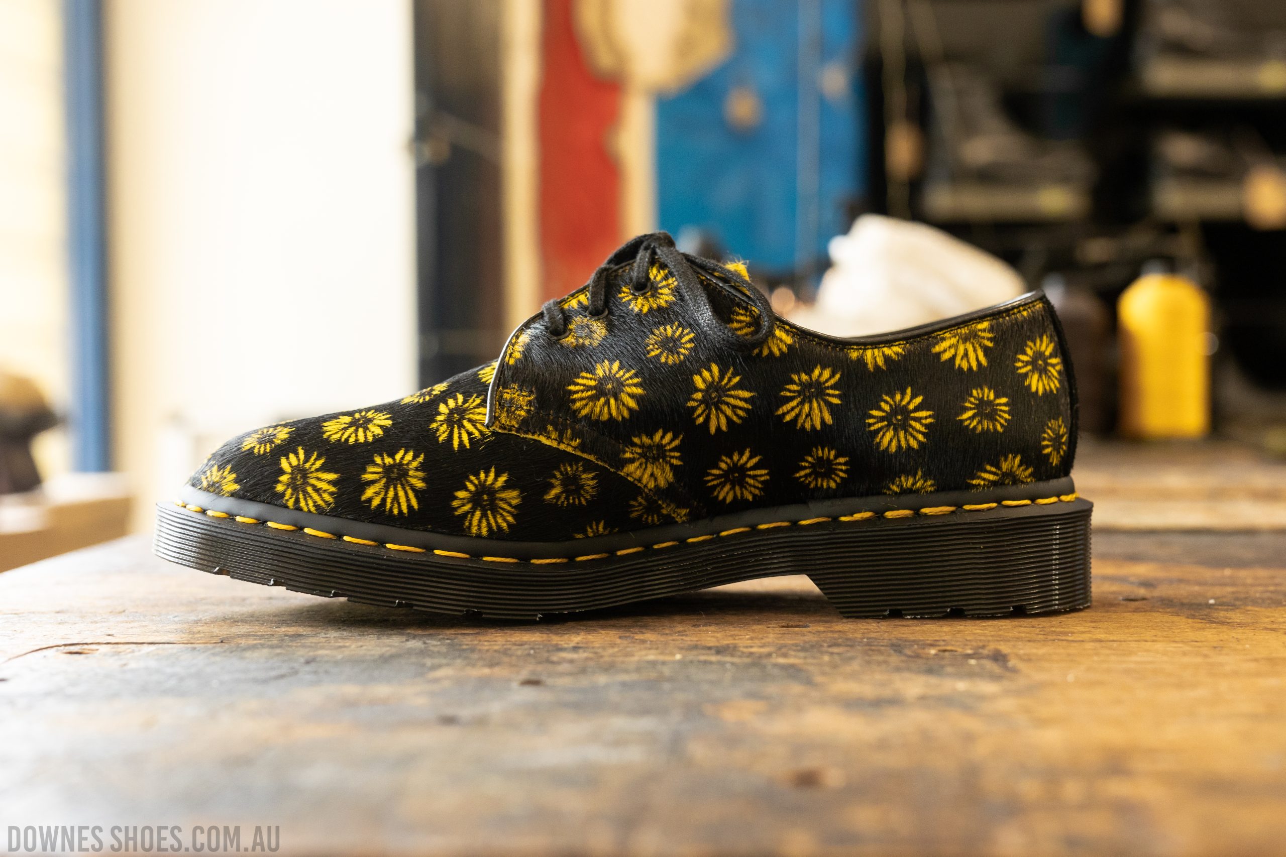 1461 Flower Hair On Made in England Eye Shoe — Downes