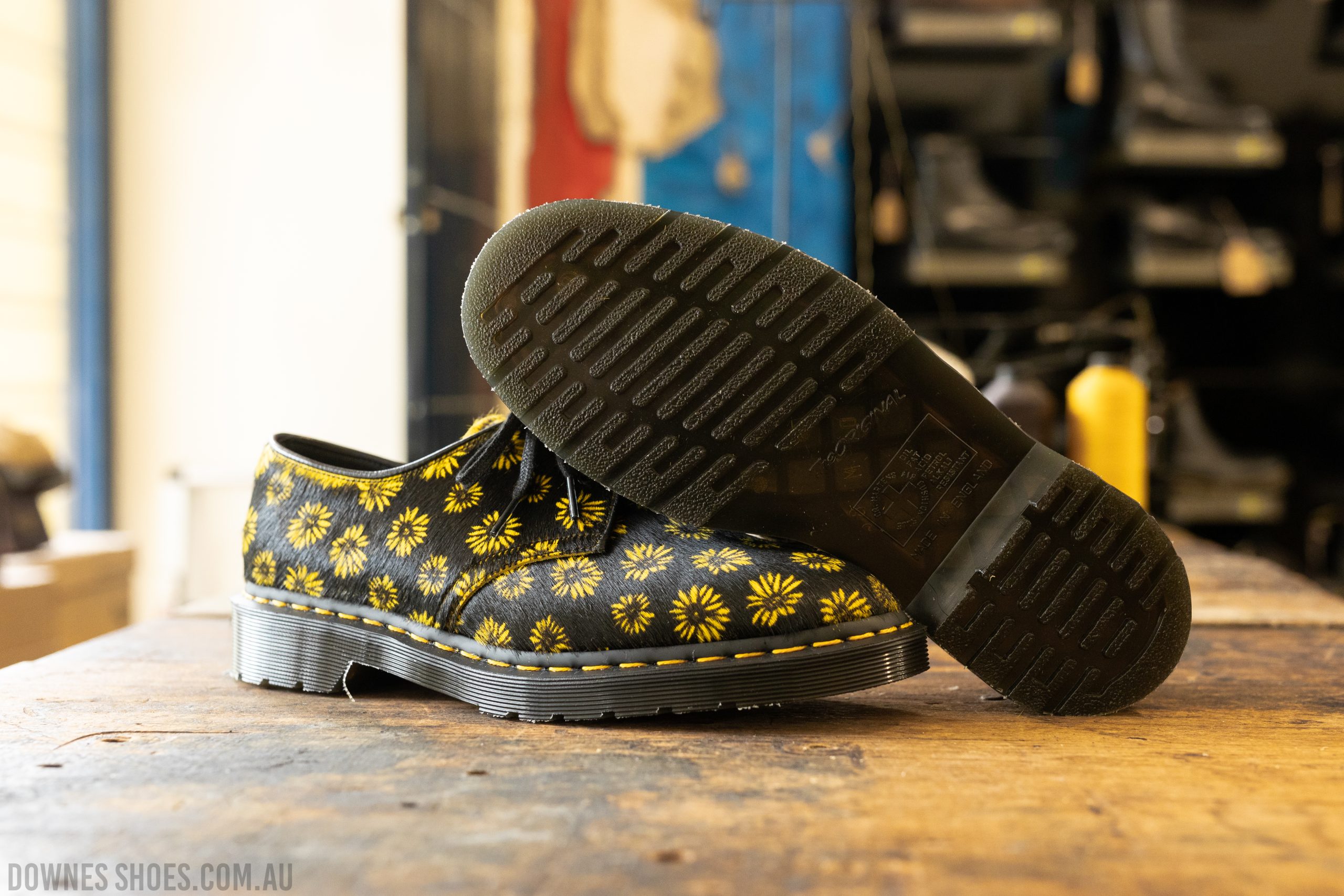 Dr.Martens 1461 FLOWER 3 ホール シューズ Dr Martens 1461 Floral Clash Oxford Shoes Womens 9 | eBay