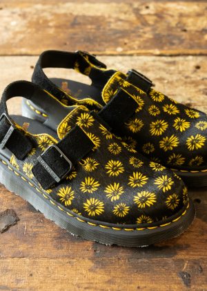 Jorge Flower Hair On Made in England Mule