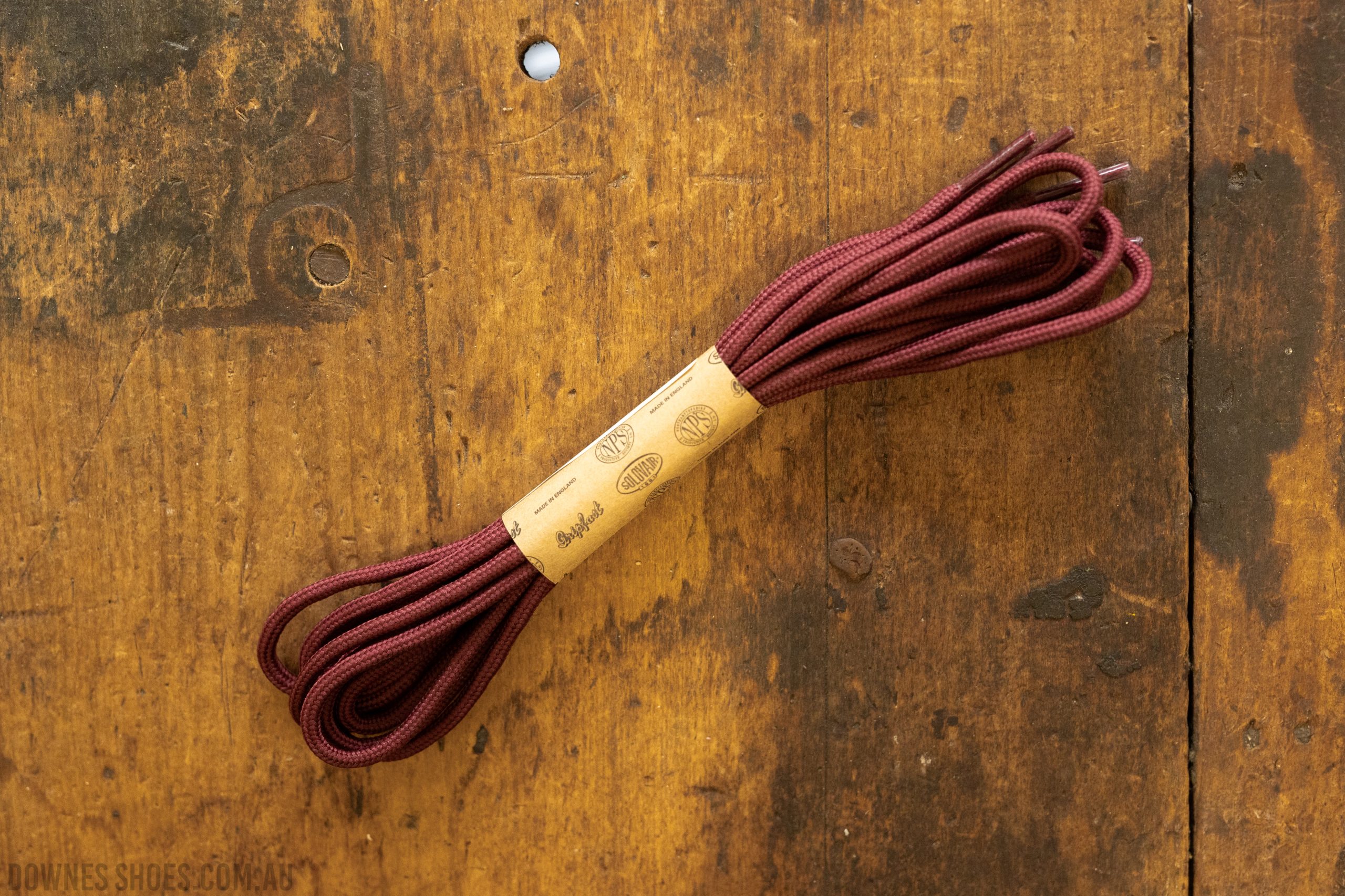 Solovair 180cm Poly Laces Burgundy