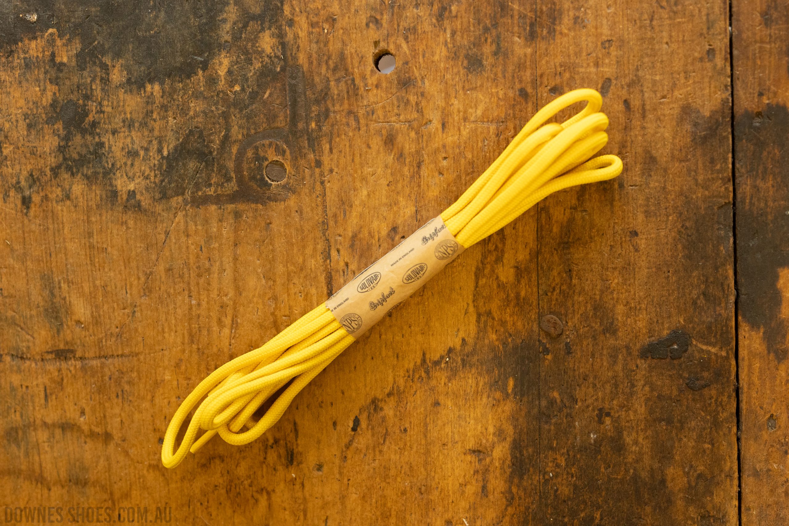 Solovair 180cm Poly Laces Yellow