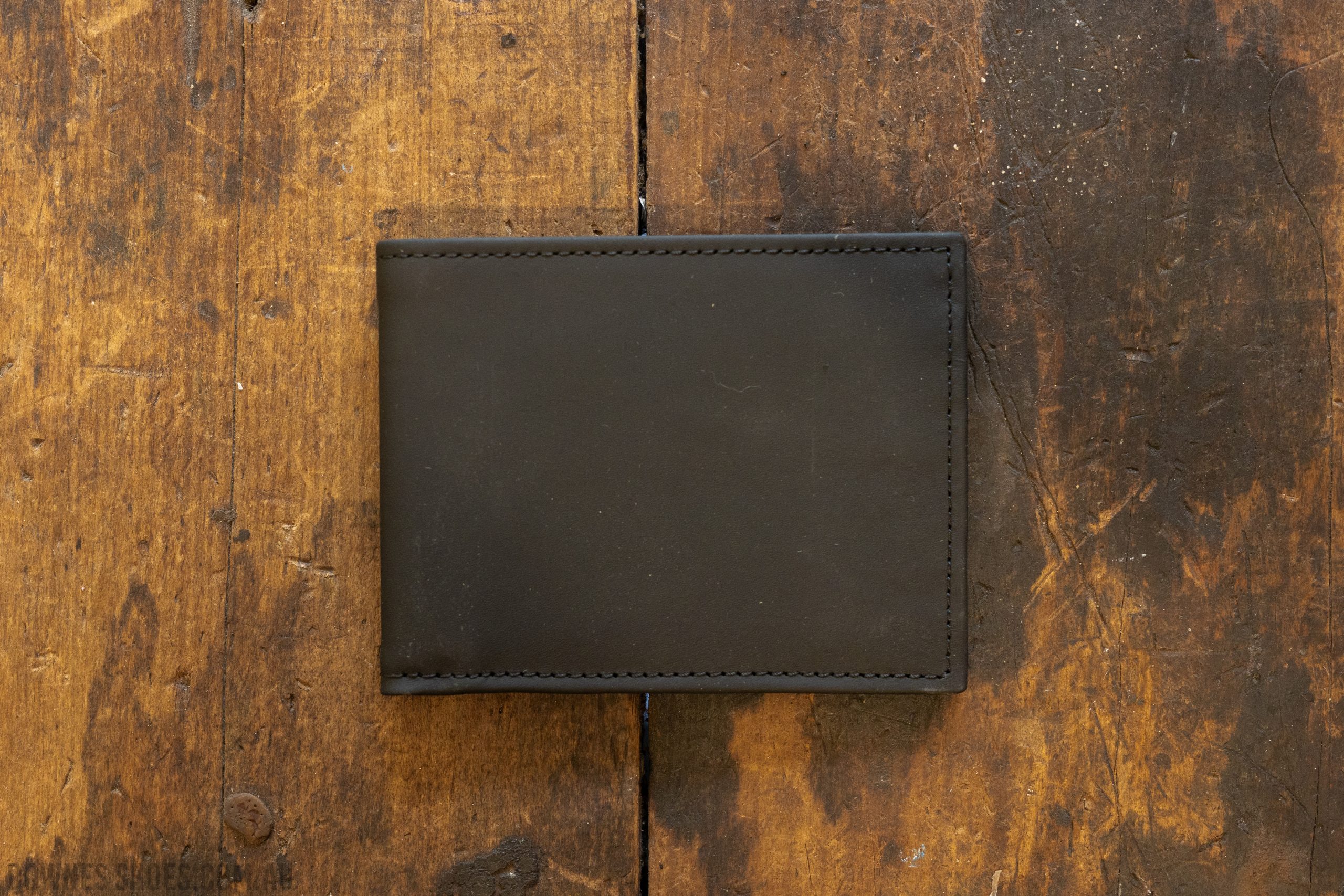 Solovair Wallet Black Greasy