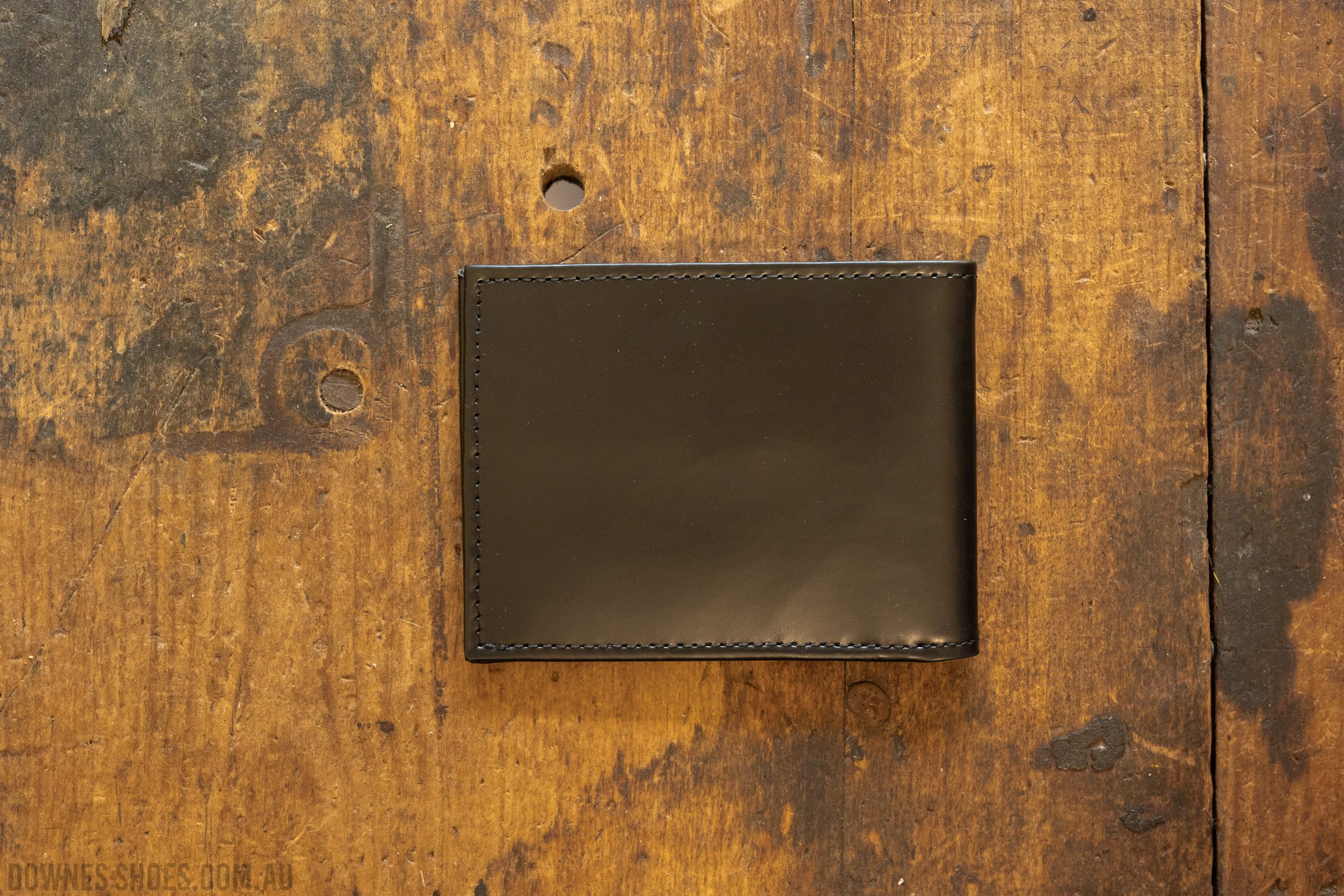 Solovair Wallet Black Hi-Shine
