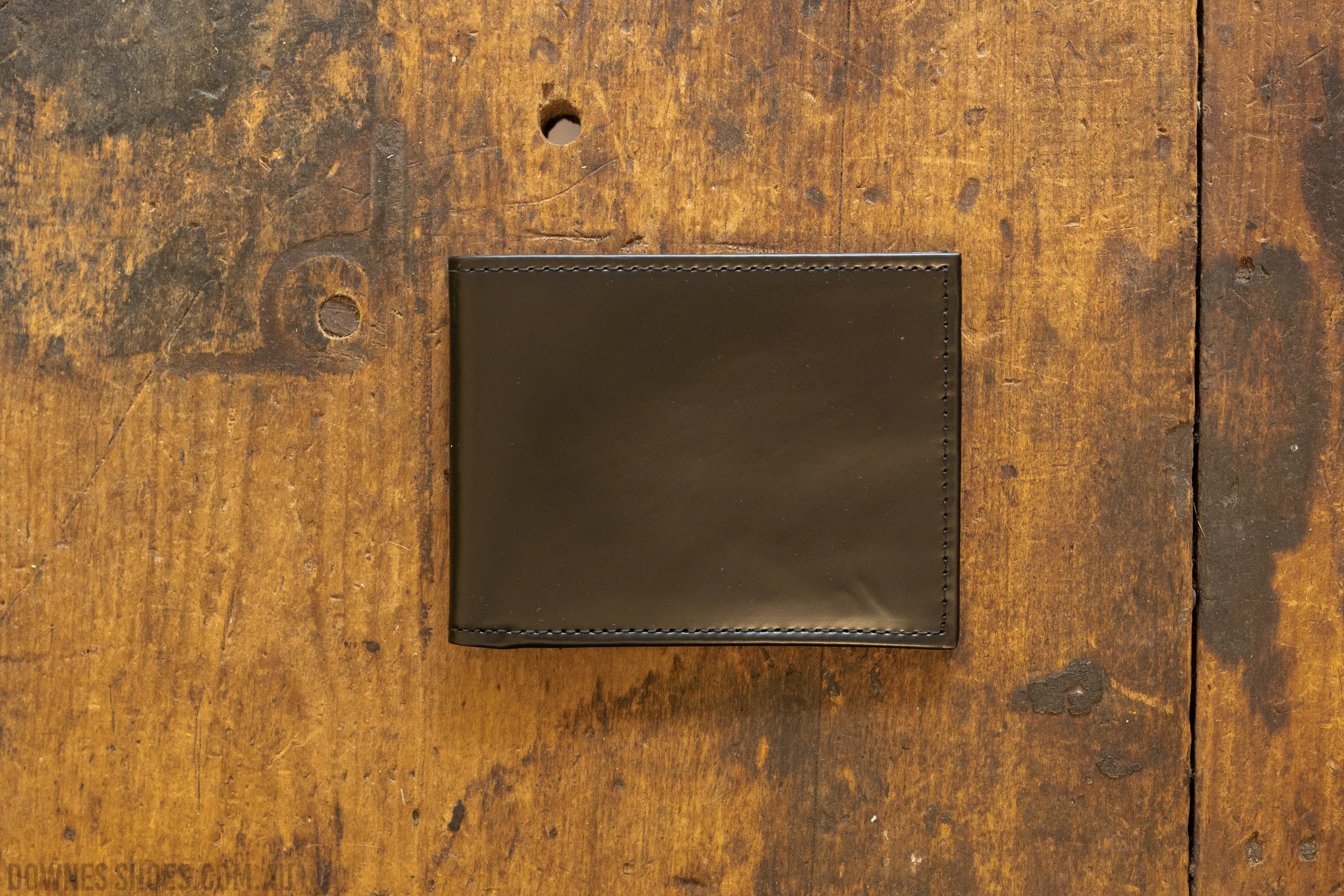 Solovair Wallet Black Hi-Shine