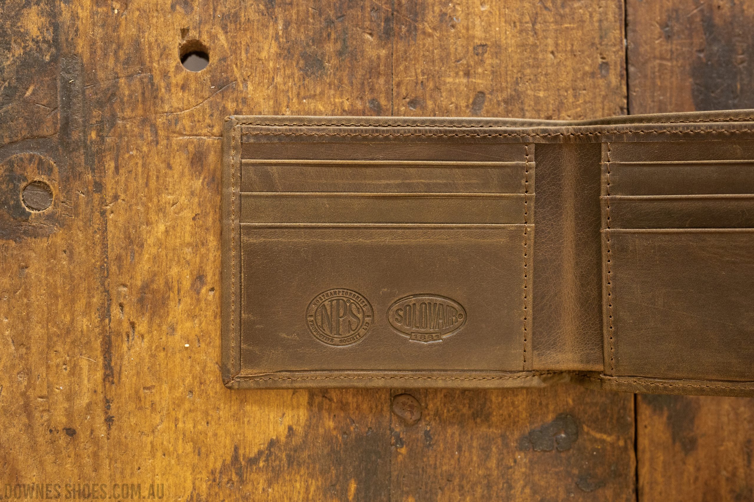Solovair Wallet Gaucho Crazy Horse