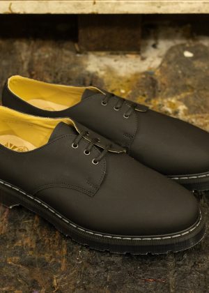 Solovair Gibson Shoe Black Greasy