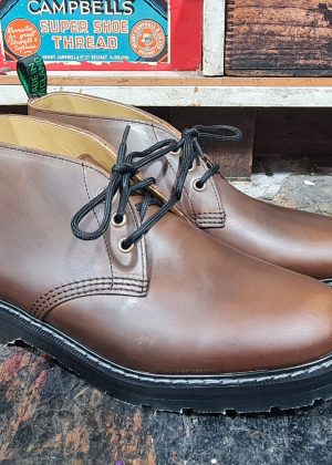 Solovair 3-Eye Chukka Boot Gaucho Crazy Horse