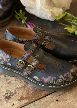 8065 Decayed Roses Nappa Mary-Jane