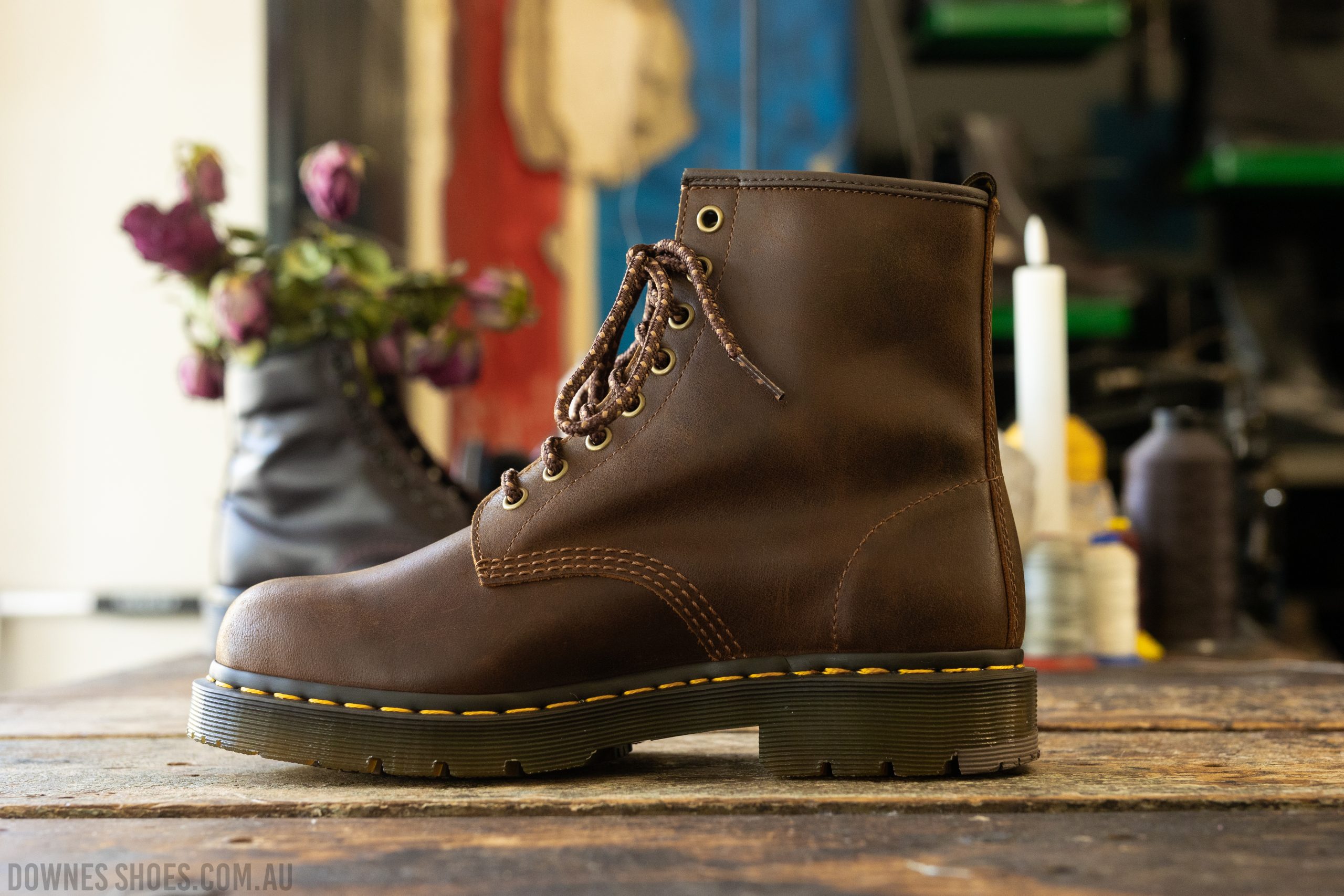 Dr Martens 1460 1460 Slip Resistant Steel Toe Boots Men's Martens