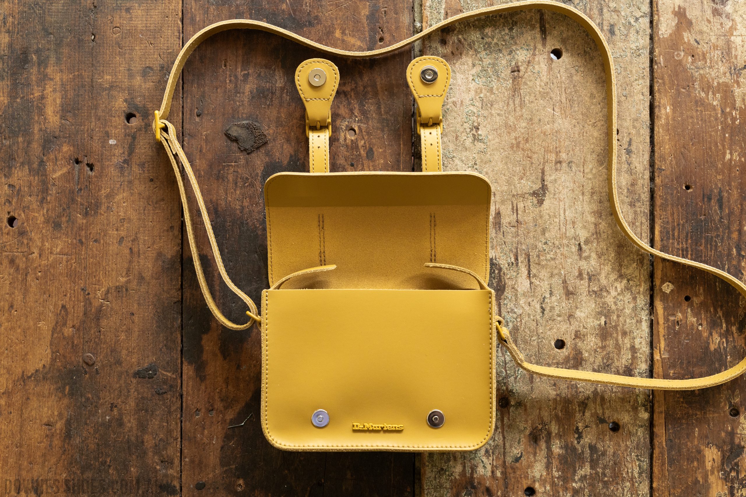 Mustard Yellow 7" Satchel