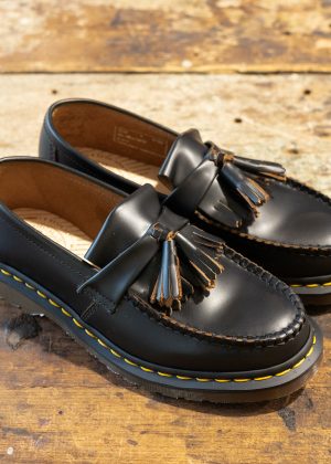 Adrian Black Quilon Made in England Loafer