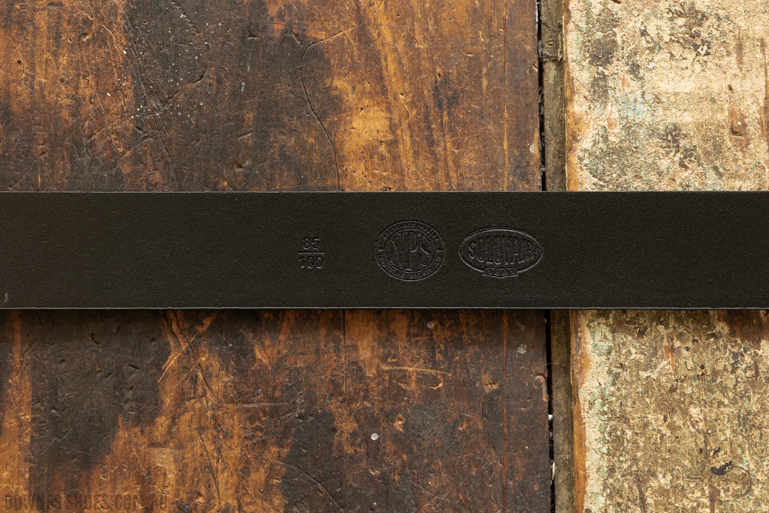 Solovair Vegan Belt Black