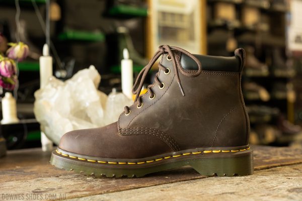 939 Ben Boot Dr Martens 939 Brown Yellow 939 Crazy Horse  display picture 1