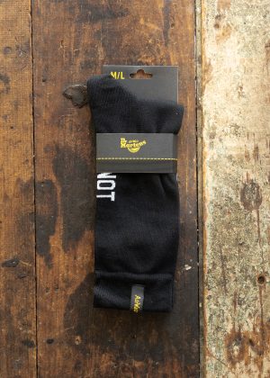 Dr Martens Not Ordinary Black Socks