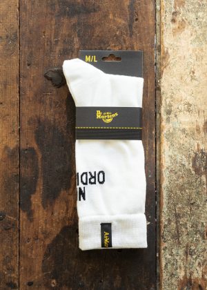 Dr Martens Not Ordinary White Socks