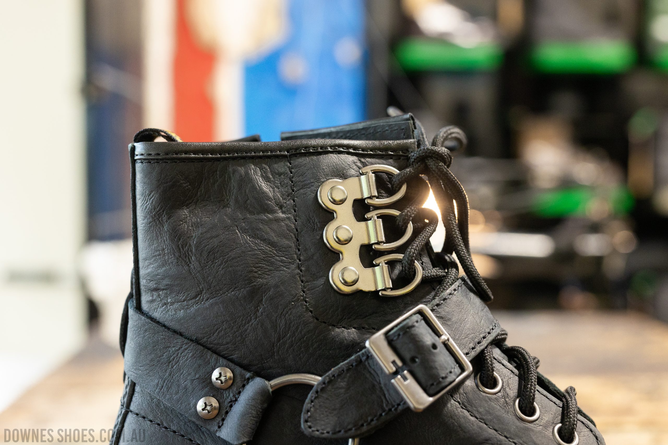 1460 Antique Pull Up Black Boot — Downes