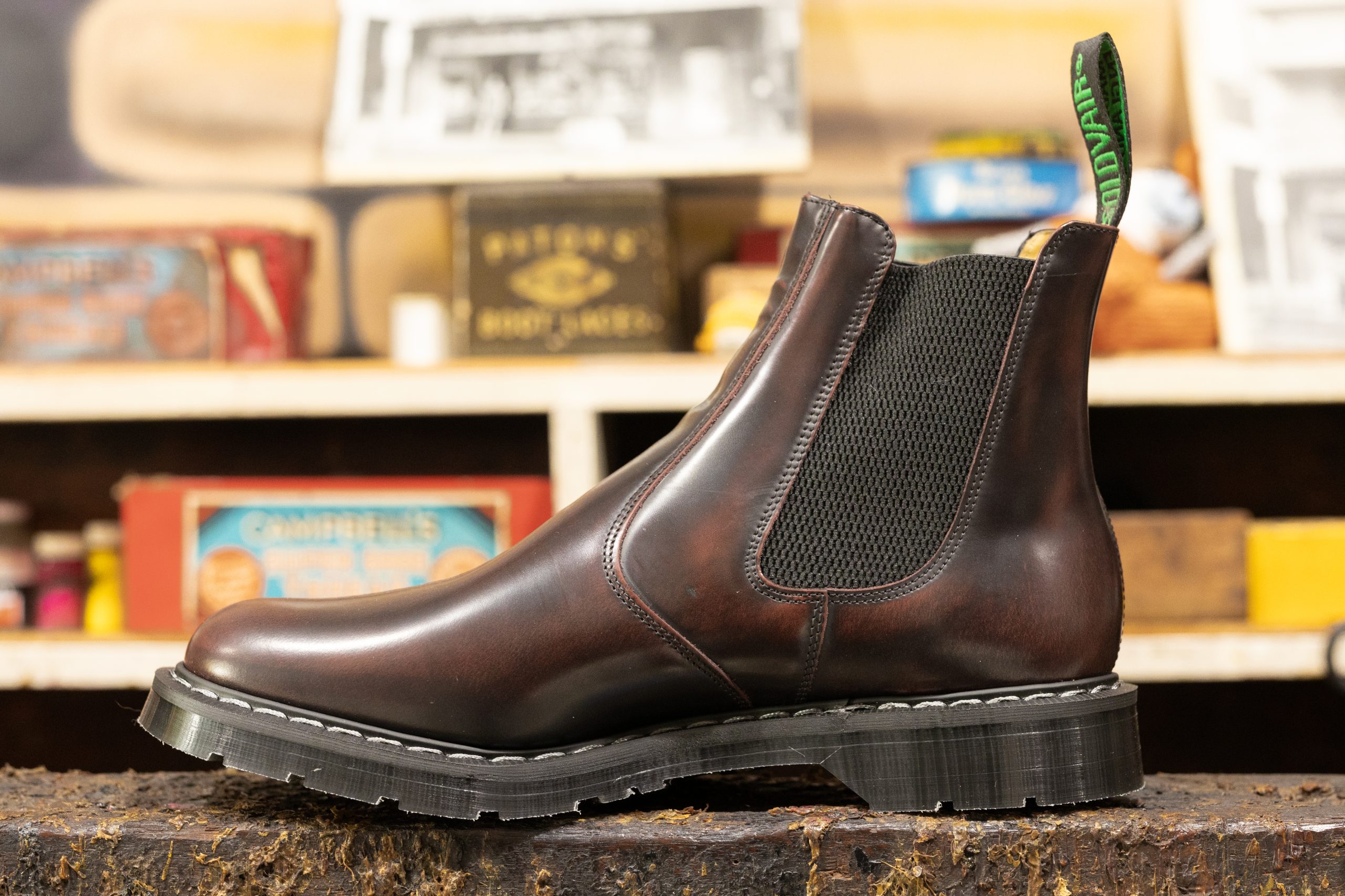 Solovair Oxblood Dealer Boots SOLOVAIR 