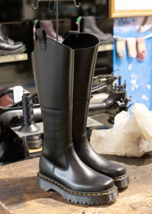 Amaayah Hi Black Orleans Riding Boot