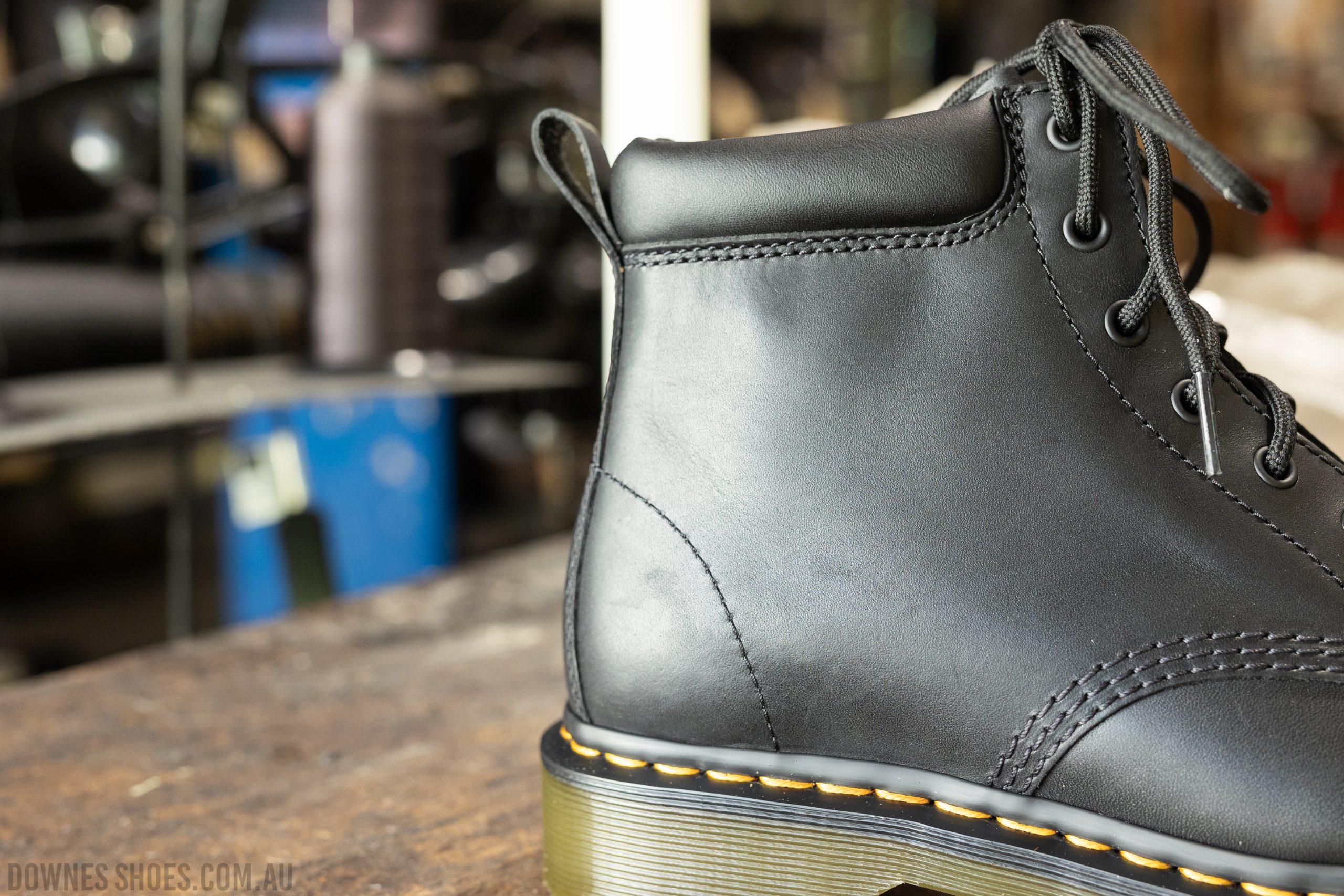 939 Black Greasy Ben Boot — Downes