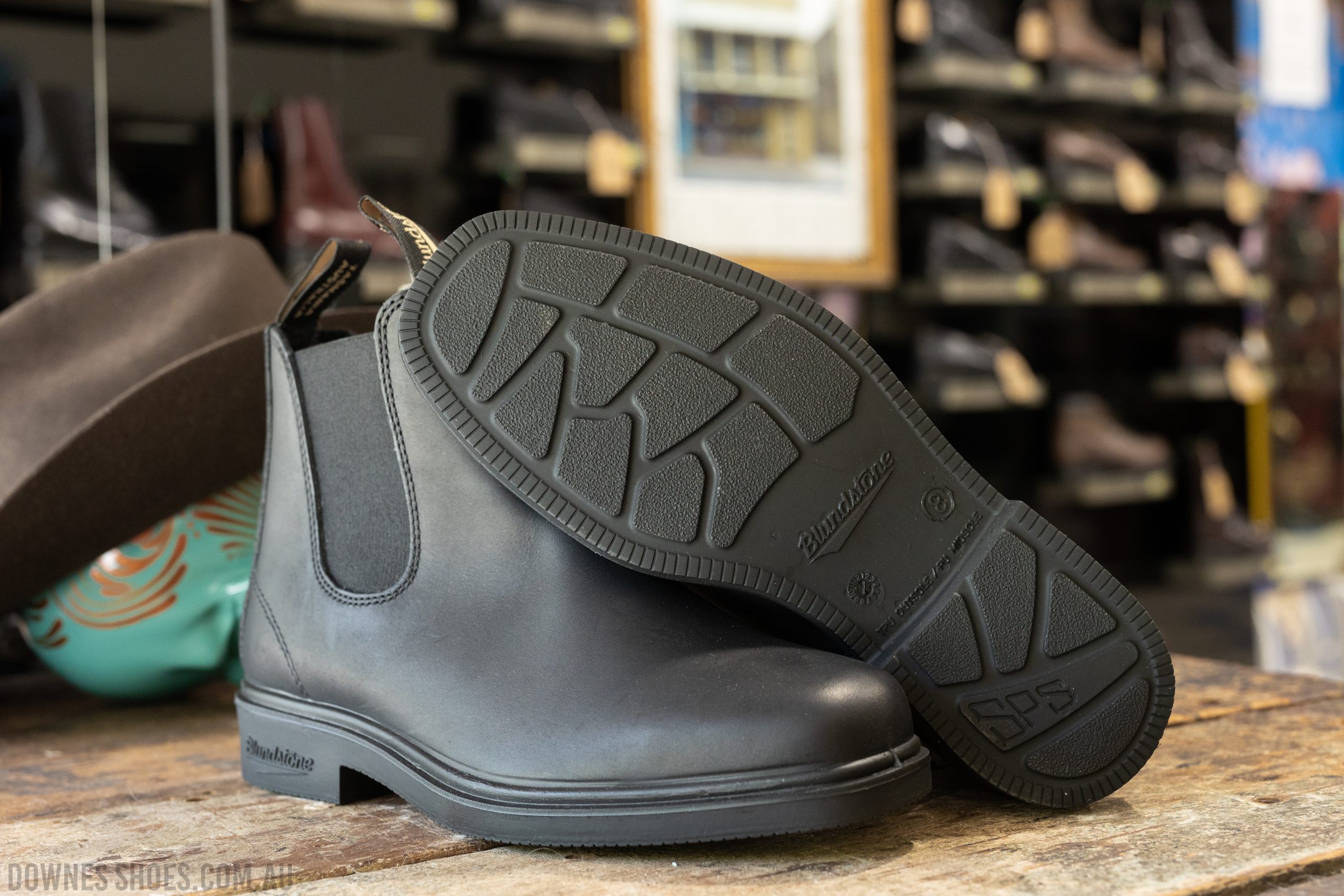 Blundstone 063 Black Dress Chelsea Boots — Downes