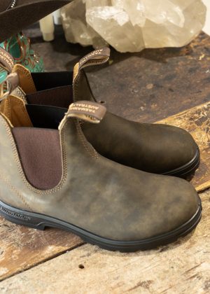 Blundstone 585 Rustic Brown Classic Chelsea Boots