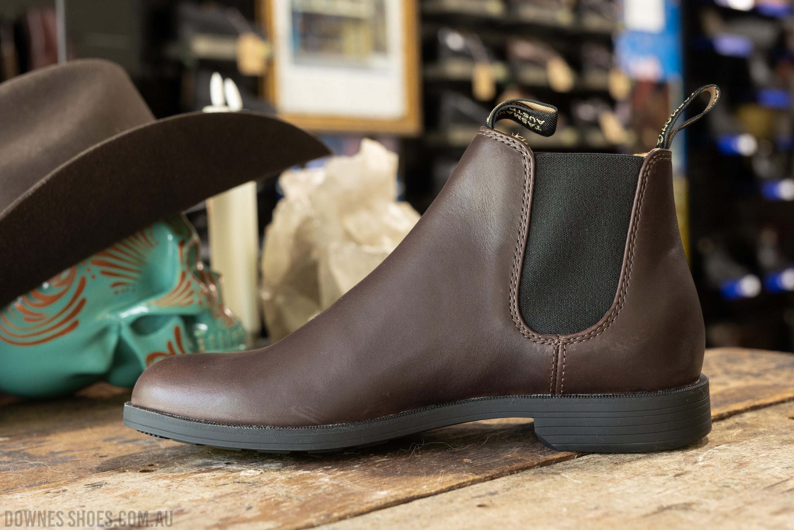 blundstone dress brown Blundstone - 1306 Unisex Chelsea Dress Boot main image 1