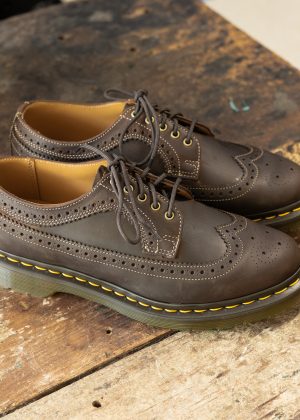 3989 Dark Brown Crazy Horse Brogue Shoe