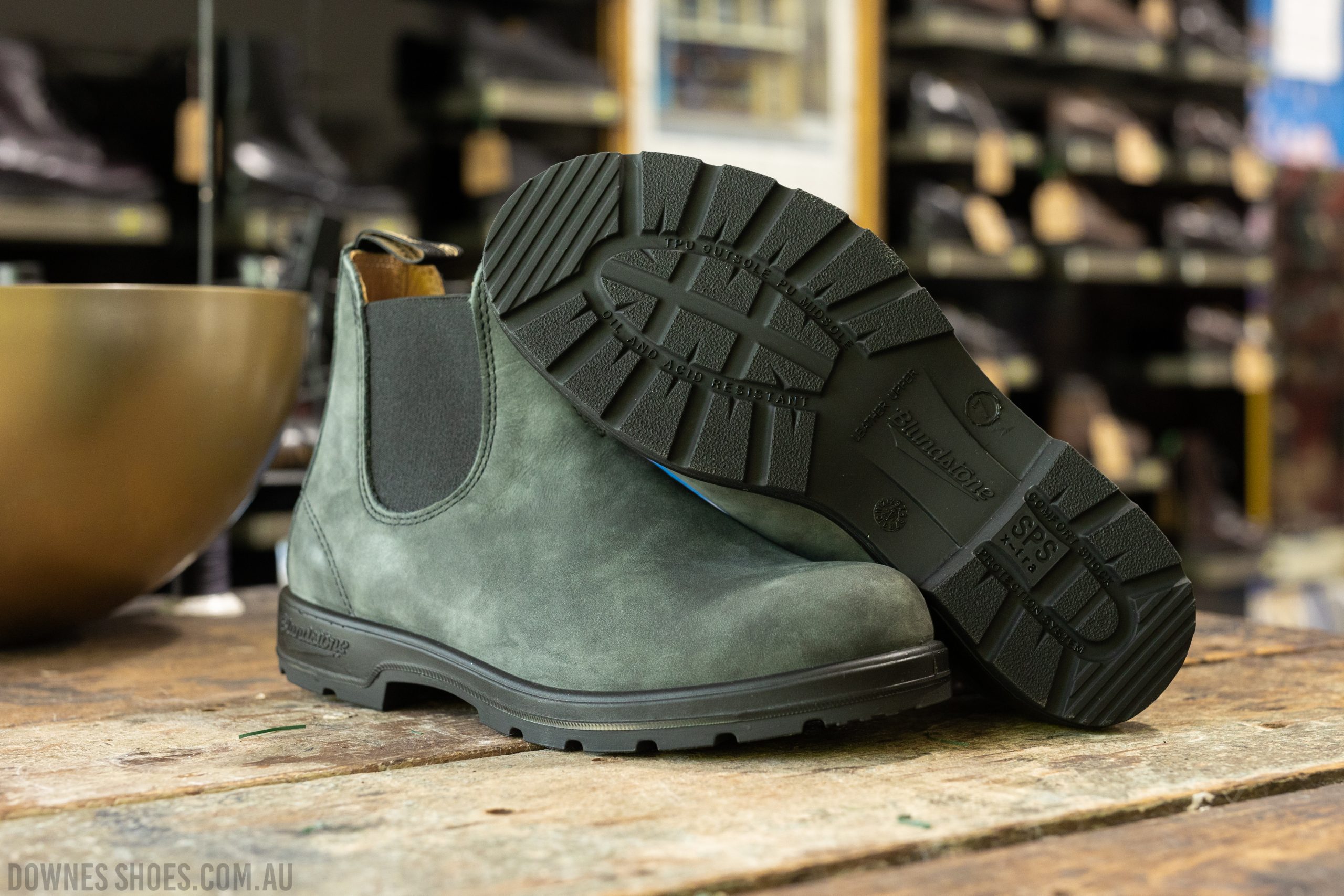 Blundstone 587 Rustic Black Leather Blundstone 587 Rustic Black