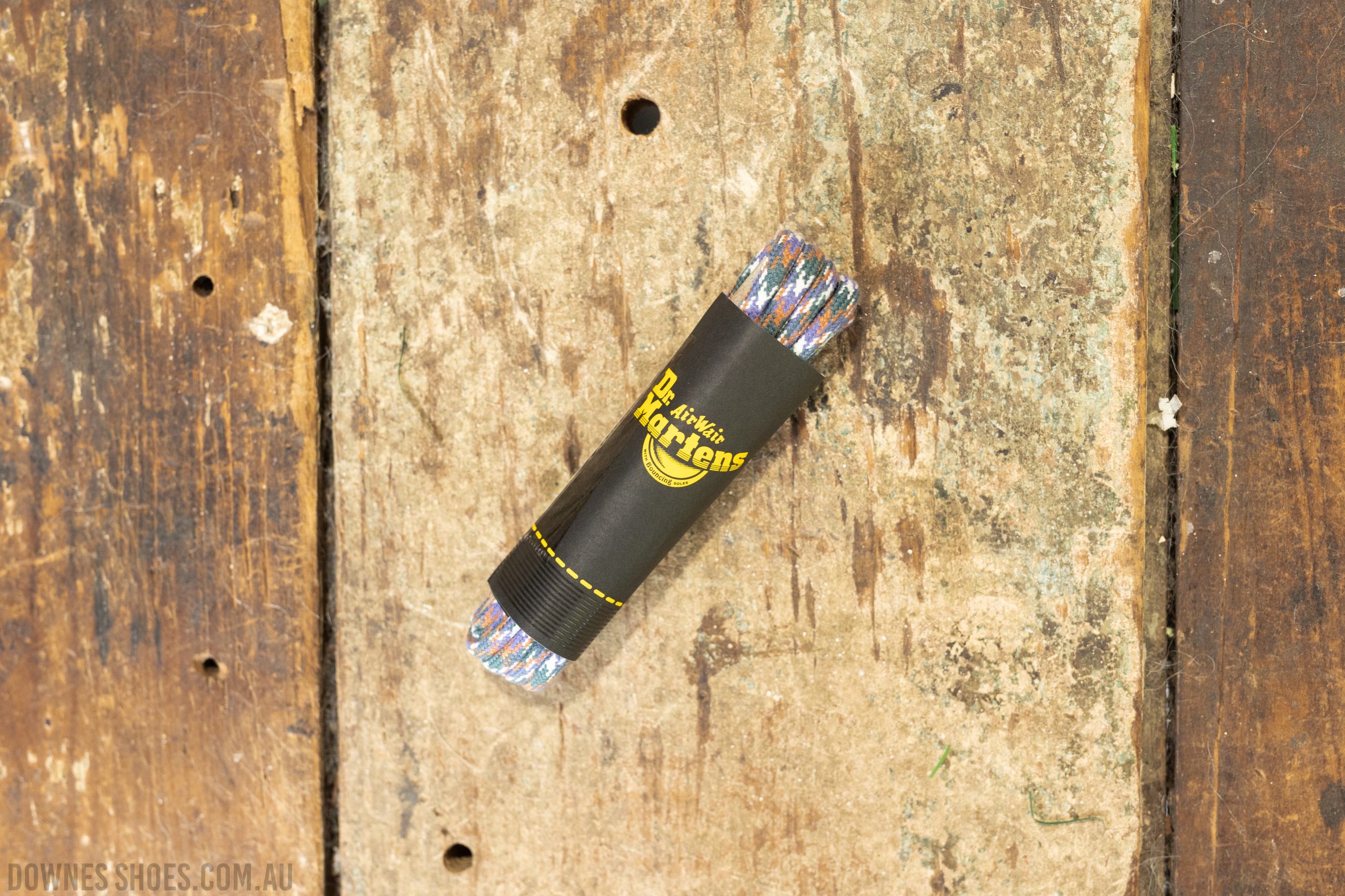 Dr Martens round laces 140cm for 8 - 10 eyelet boots purple orange green multi colour