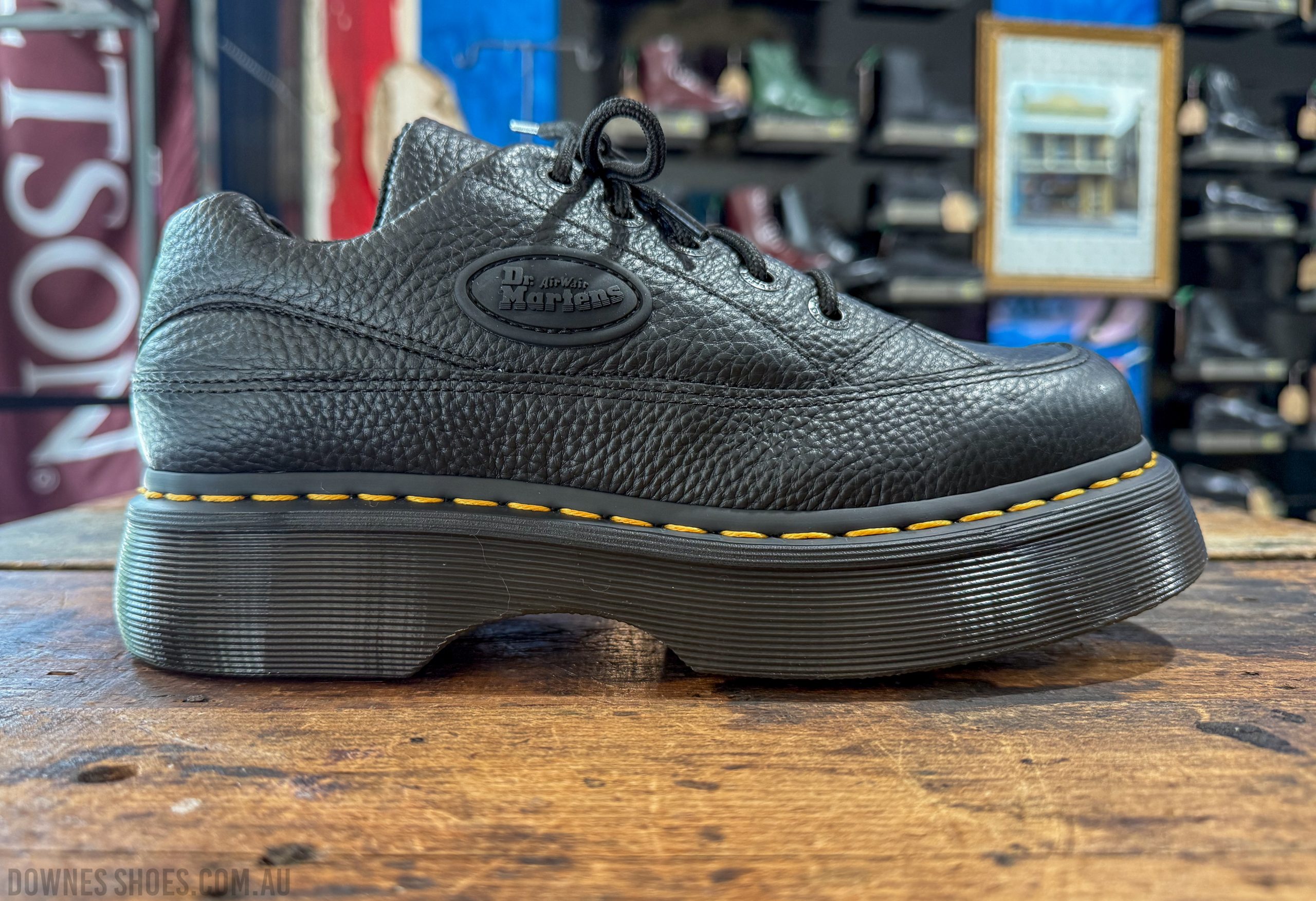 Dr. Martens ☆ Buzz 5-Eye Milled Nappa ☆ ドクターマーチン DR. MARTENS Buzz 5-Eye Womens Milled Nappa Leather Shoes