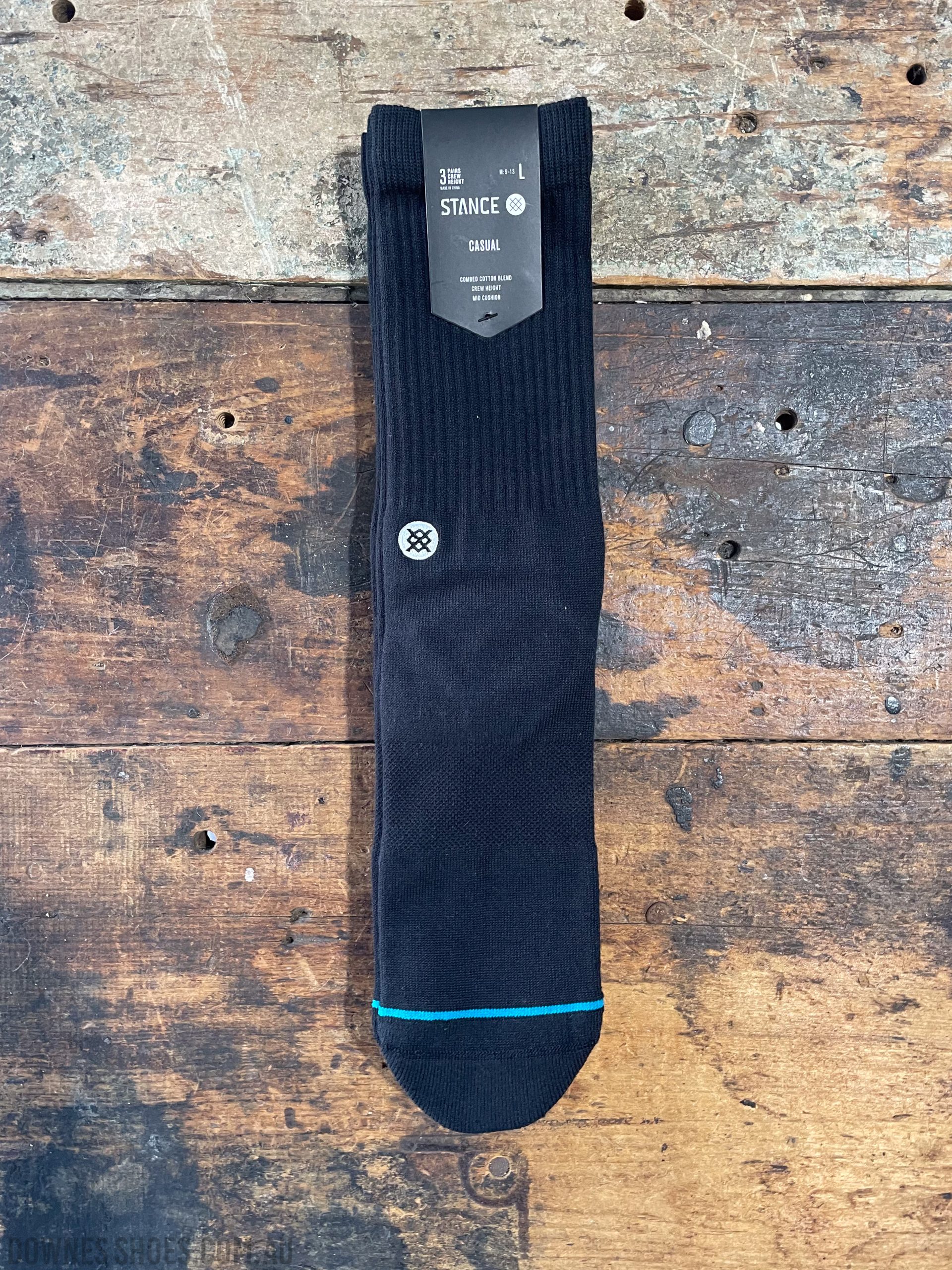 Stance Black Icon 3 Pack