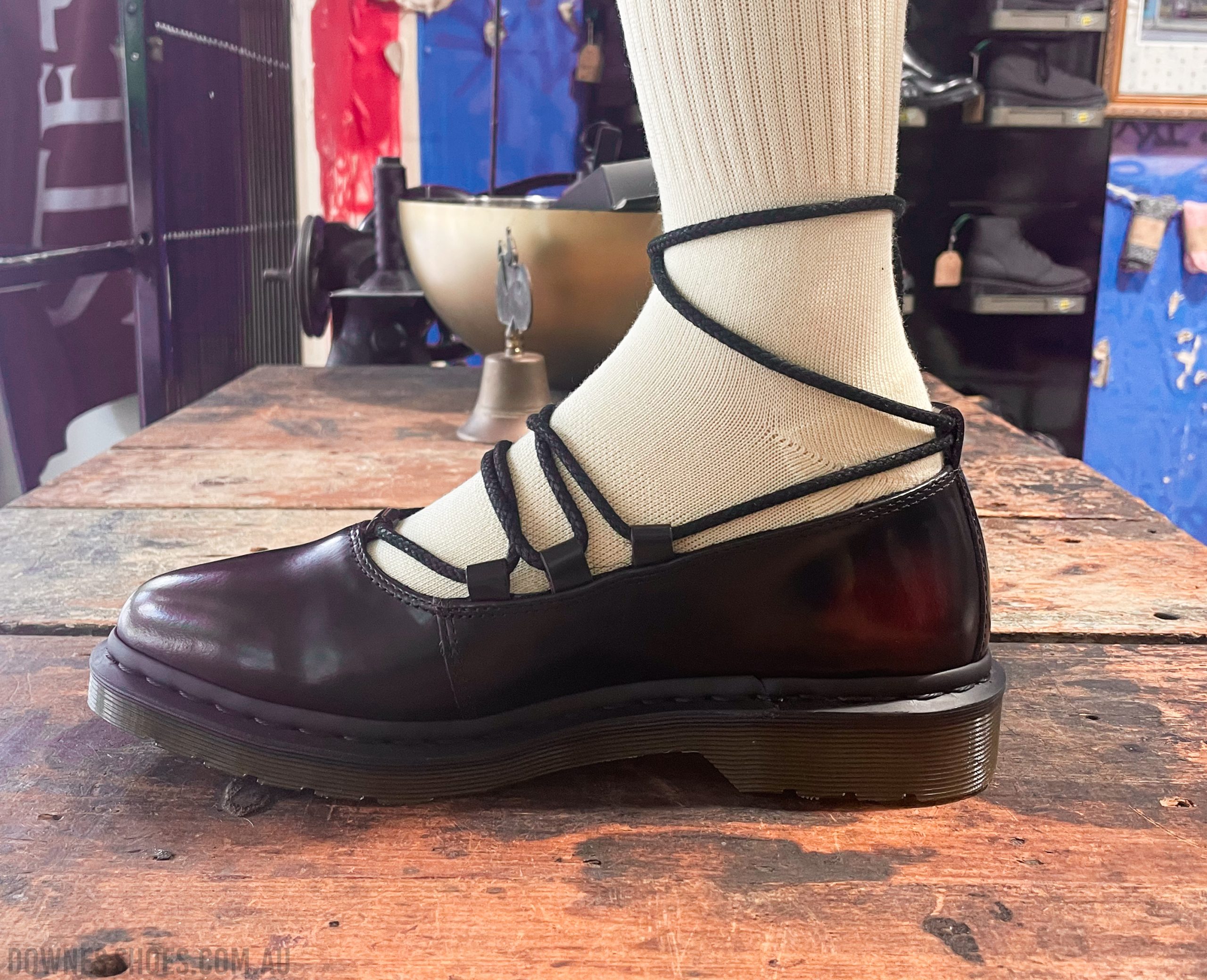 Elphie II Cherry Arcadia Lace Up Shoe