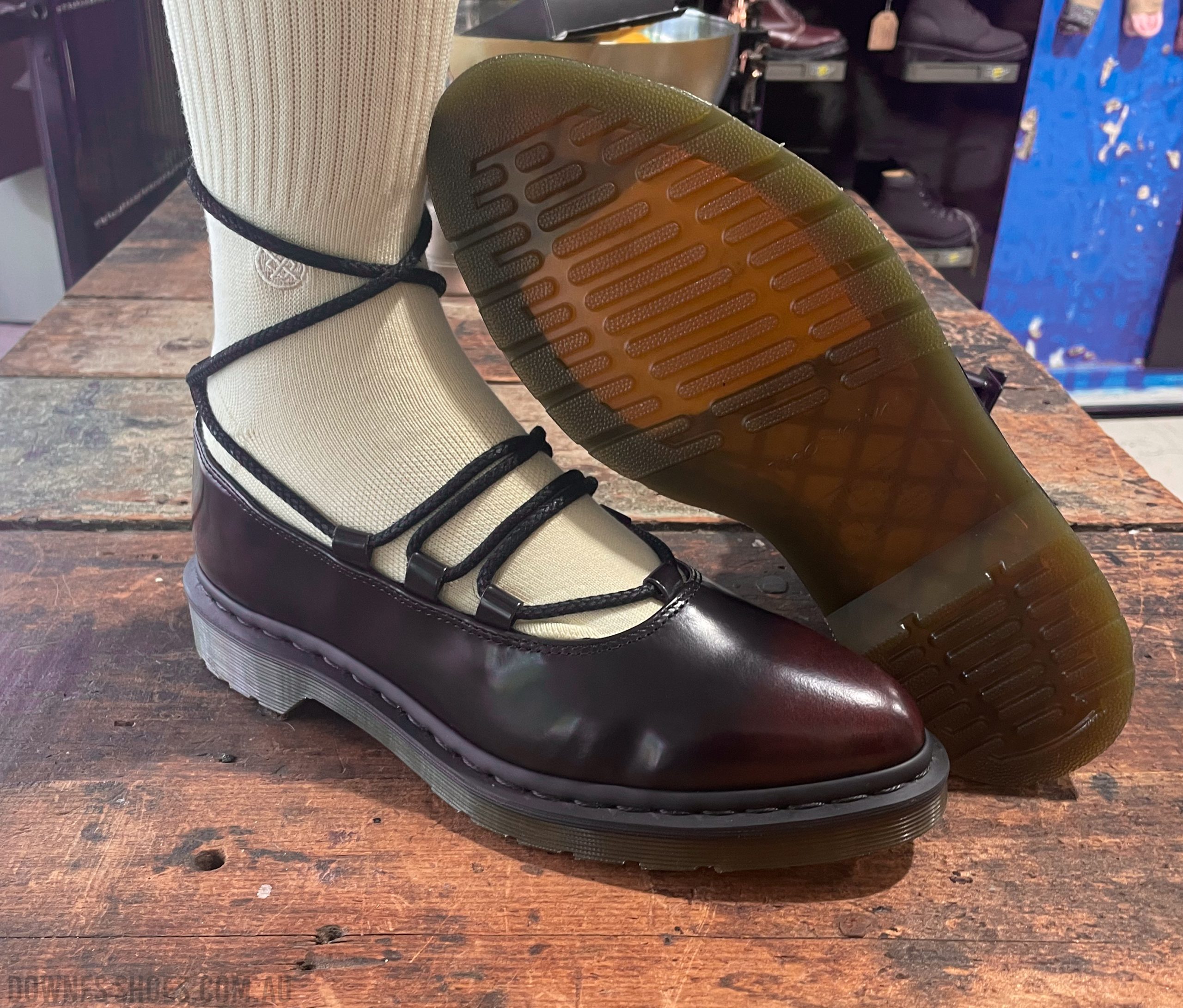 Elphie II Cherry Arcadia Lace Up Shoe