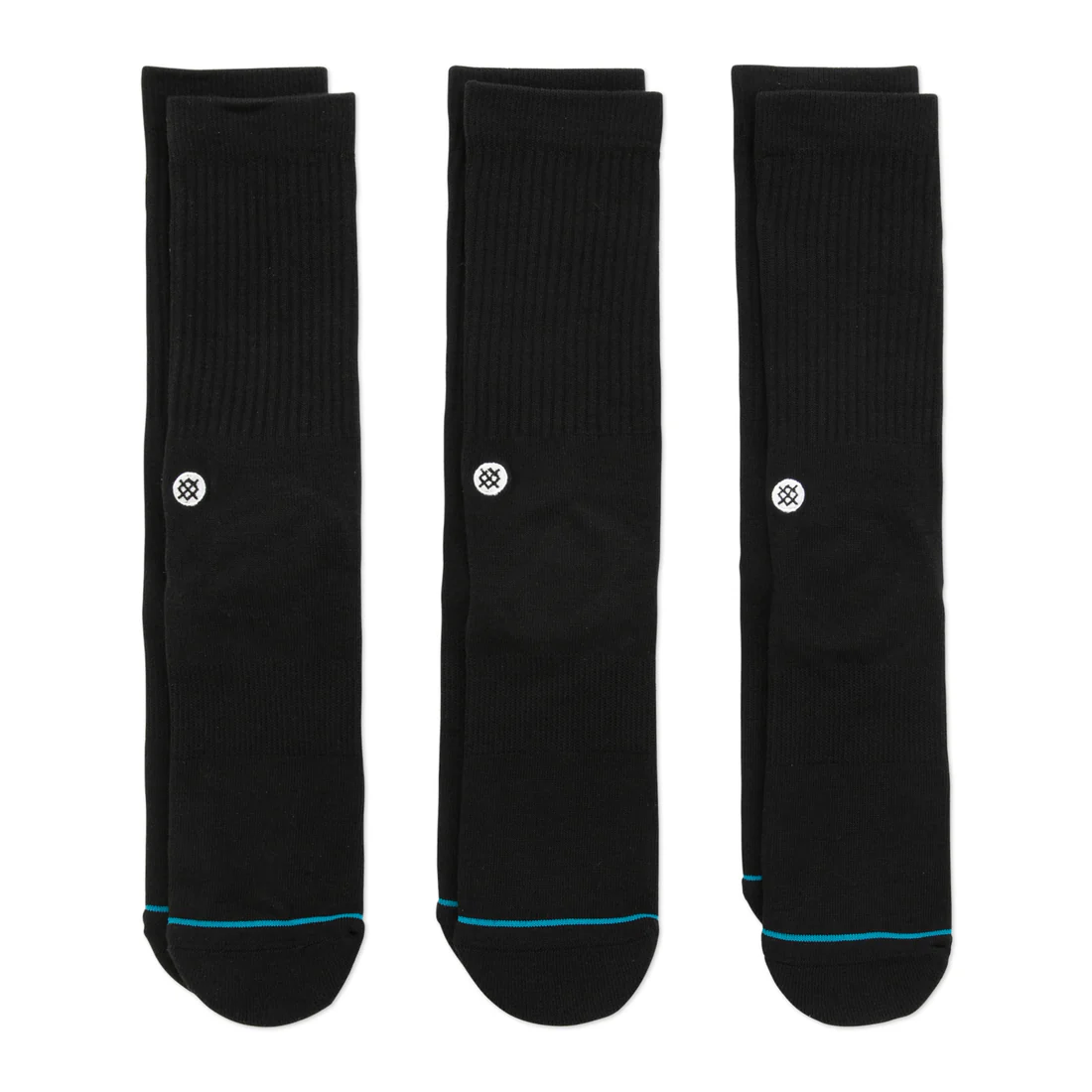 Stance Black Icon 3 Pack